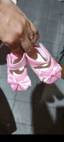 Lindo sapatinho Rosa menina 