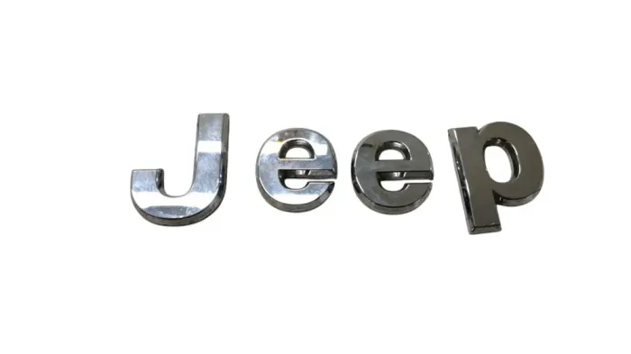Letreiro cromado jeep grand Cherokee 2012/2015