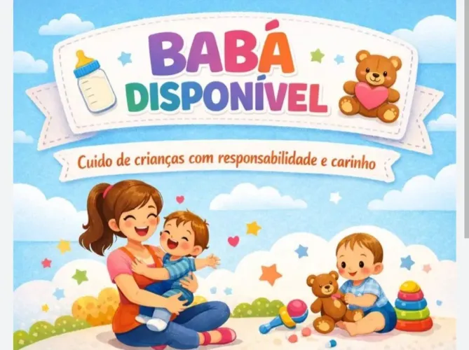 Babá aos Finais de Semana e Feriados - Cuidado com Amor e Segurança!
