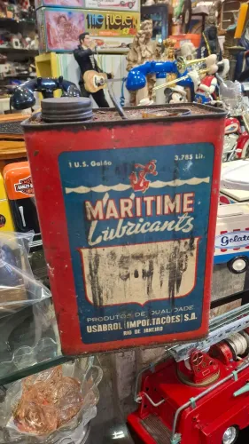 2 Antigas e Raras latas de Lubrificantes .