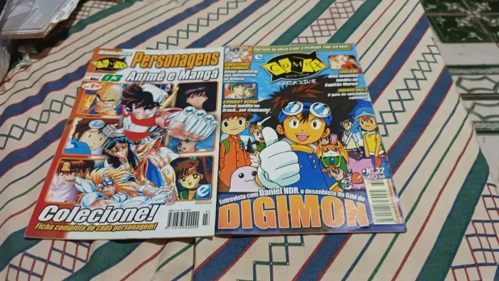 Vendo essas revistas do Digimon!R$30.00 cada uma.