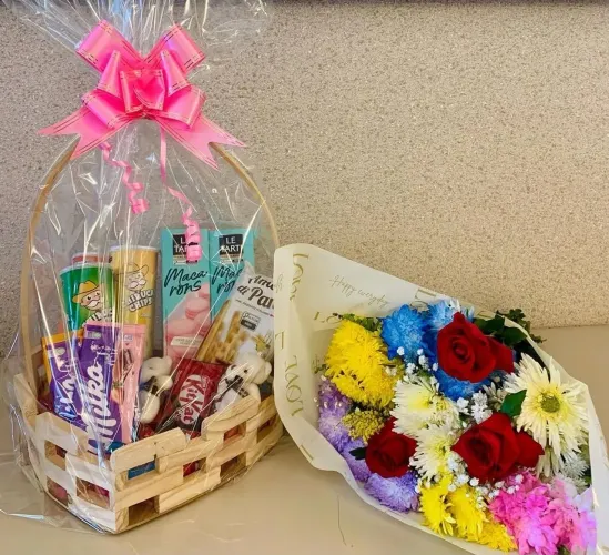 Cesta de Dia dos Namorados - CESTAS PERSONALIZADAS, EXCLUSIVAS, FEITAS COM AMOR