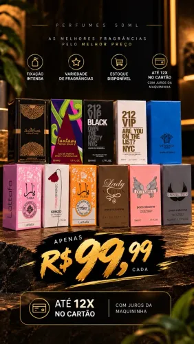 Perfumes importados 50ml