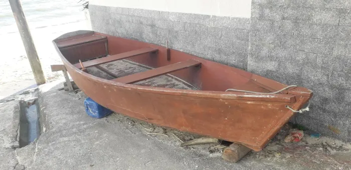 Barco de madeira 