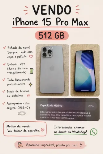 iPhone 15 pro Max 