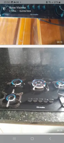 Fogão cooktop