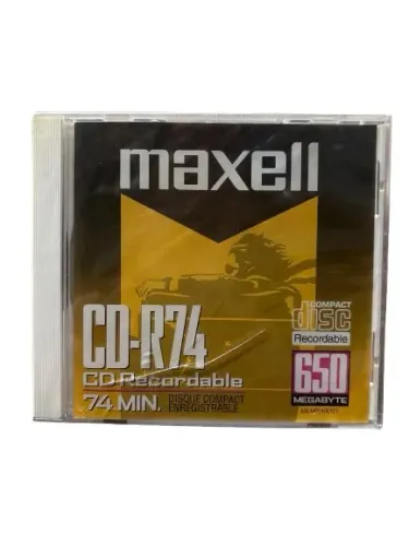 Maxell CD-R 650 MB 74 Minutos Premium Grade 8X CD-R74 lacrado