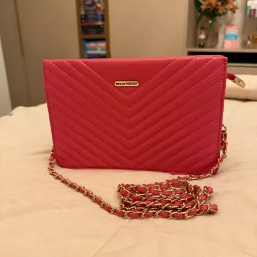 Bolsa Feminina Média Rosa