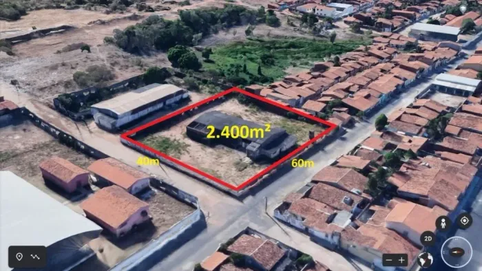 Terreno à venda, 2400 m² por R$ 700.000,00 - Messejana - Fortaleza/CE