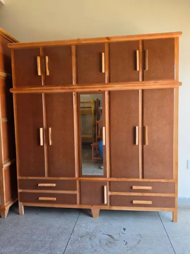 Guarda roupa novo duplex 5 portas faço entrega 1700.. entrega a combinar