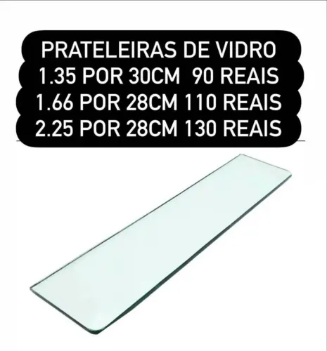 Prateleiras de Vidro
