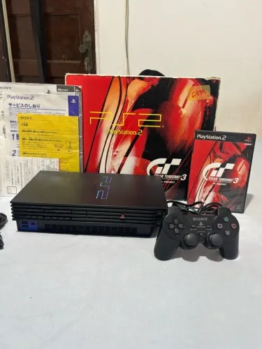 PlayStation 2 Completo CIB Gran Turismo 3 Racing Pack Japonês GT Edition