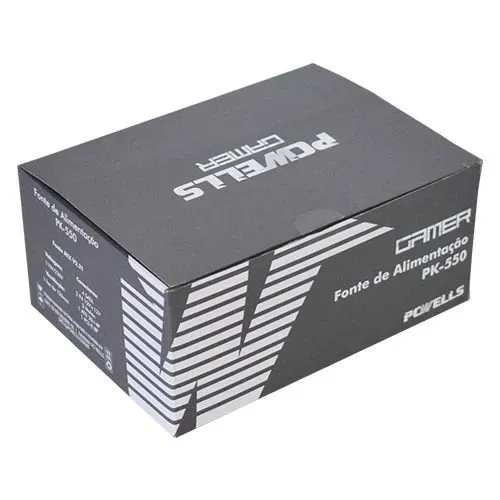 Fonte Atx 550w Real Gamer Pcwells Pk-550 24p | Com garantia | Nexo Store