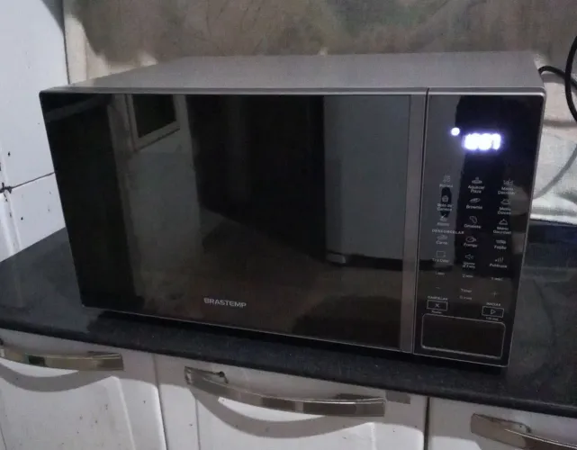 Microondas Brastemp Bms46 Espelhado 30 Litros com Garantia.