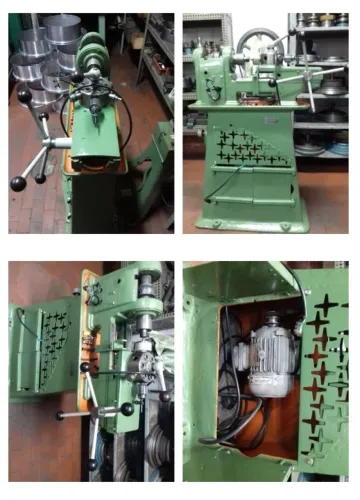 TORNO REVÓLVER SEMI ACABADO