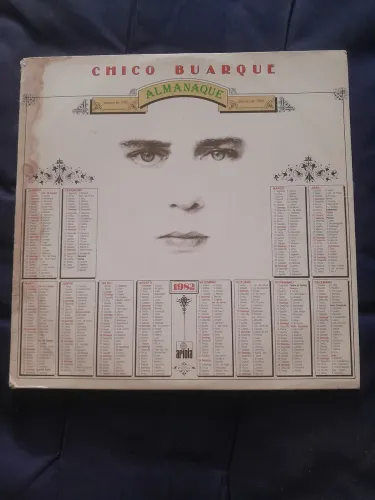 LP Vinil Chico Buarque - Almanaque (1981) - Clássico MPB Original c/ Encarte