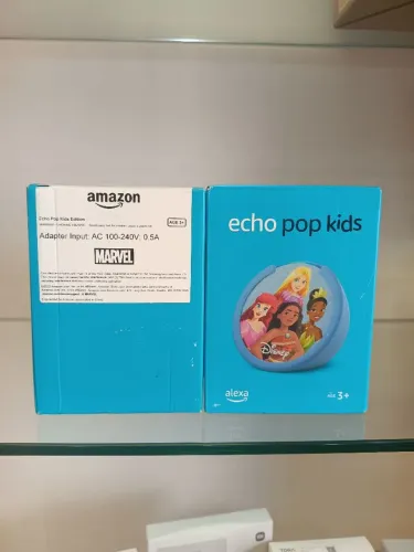 Alexa Echo Pop Kids Disney e Marvel Lacrada Disponível A Pronta entrega 
