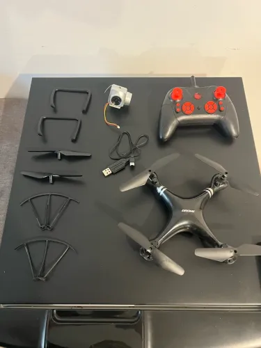 Drone com acessórios novo