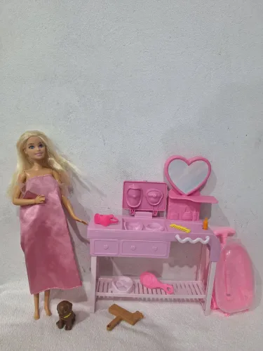 Combo Boneca Barbie e spa