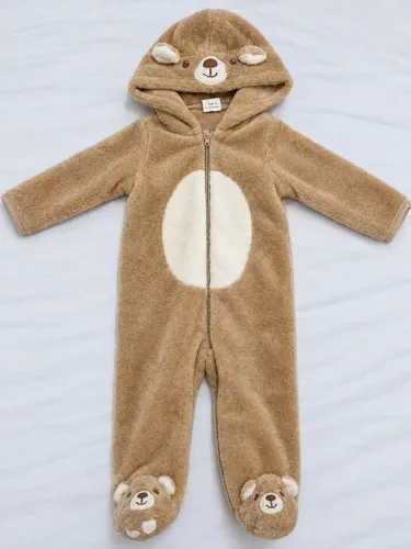 Macacão infantil de urso 