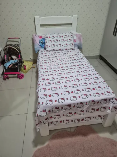 Cama Solteiro Madeira MACIÇA