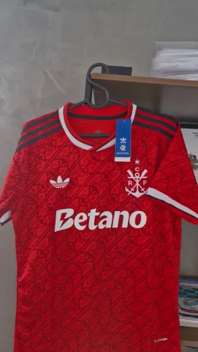 Camisa Flamengo - Tailan... - 26/27 - Tamanho GG, G, M, P