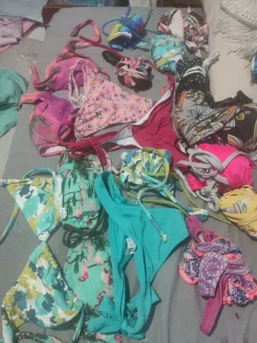 Conjuntos de biquínes vários cores lotes