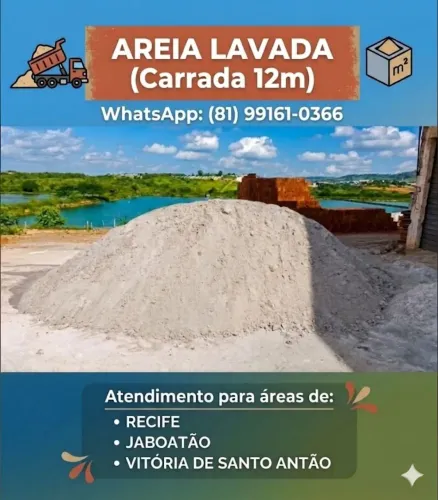 Carrada de Areia Lavada