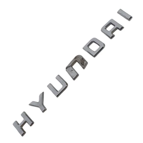 Letreiro Hyundai Tucson 2013 Prata