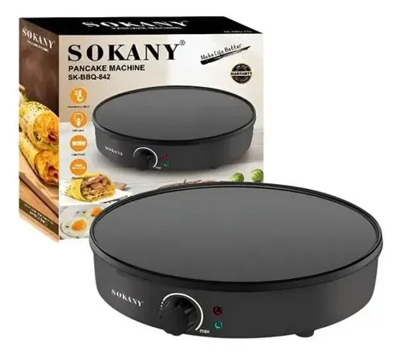 Máquina de Crepe e Panqueca Sokny - nunca usada!