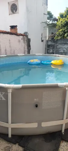 Piscina intex 12.700 litros , vai com bomba , filtro , todo material limpeza