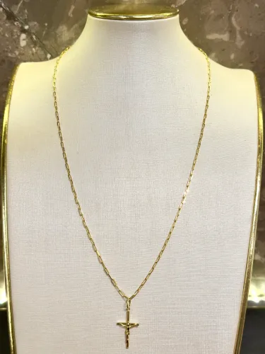 Cordão de ouro Cartier facetado 7g novo ( LOJA FÍSICA )