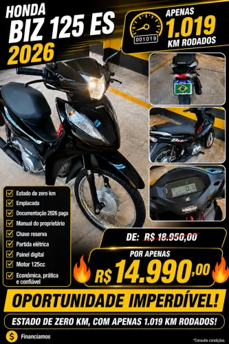 Biz 2026 ES 125