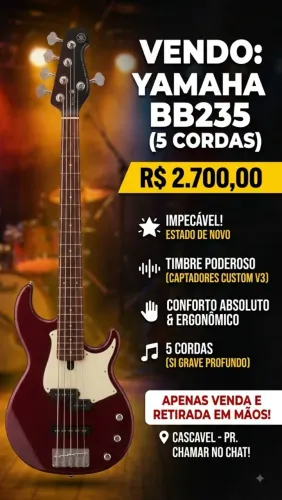 Contrabaixo Yamaha BB235