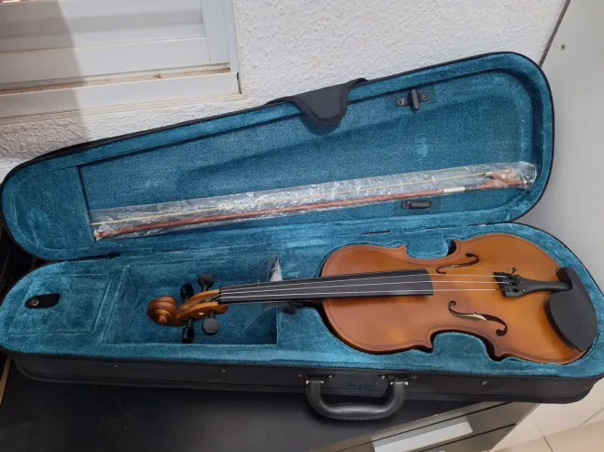 Violino Spring 4/4 Novo - Completo e Pronto para Tocar