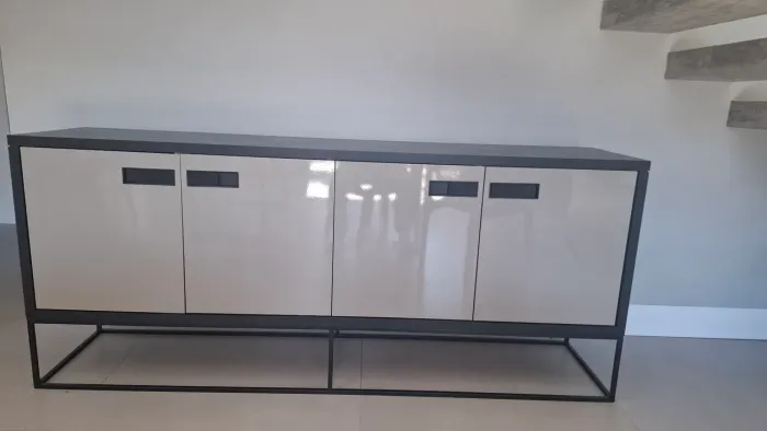 Aparador Buffet 2m Sob Medida | Serralheria | Alto Padrão