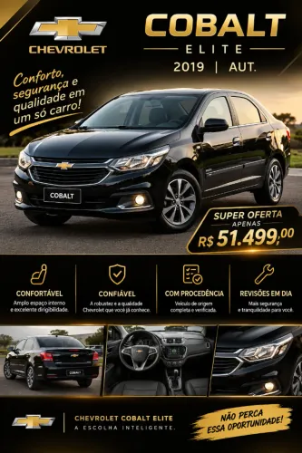 Chevrolet Cobalt Elite 1.8 8V Econo.flex 4P Aut. 2019