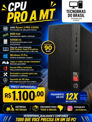 CPU HP Pro A MT
