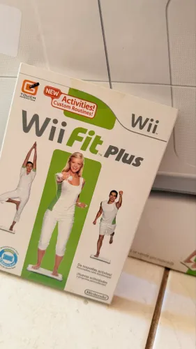 Wii Fit plus + jogo lacrado