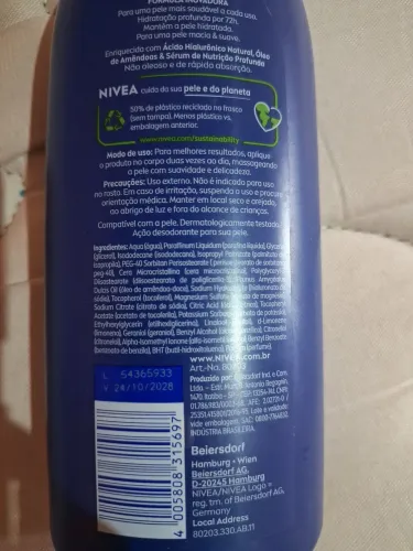Vendo creme corporal nivea 