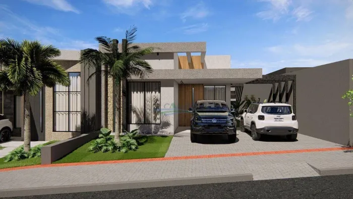 Casa em Condomínio Fechado com 3 Quartos e Garagem para 4 Carros Cambé