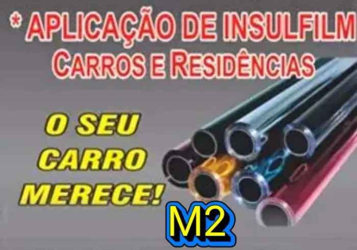 Aplicação de Insul Film Cerâmica & Nano Carbono