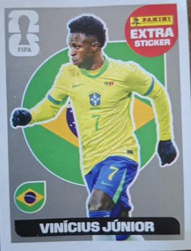 Figurinha legend Copa 2026 - VINI JR PRATA