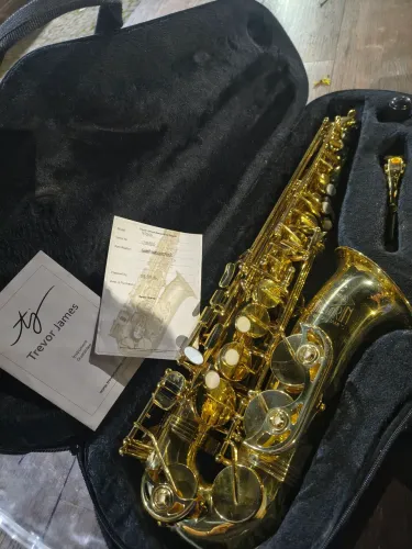 Saxofone Trevor James Inglês Vintage 1998 The Horn