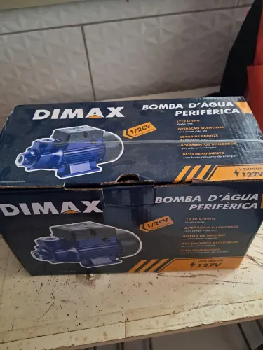 Bomba agua 1/2 cv 127w