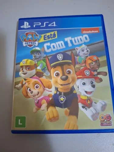 Jogos PS4 - Patrulha Canina está com tudo