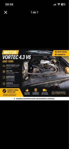 Motor vortec V6 4.3