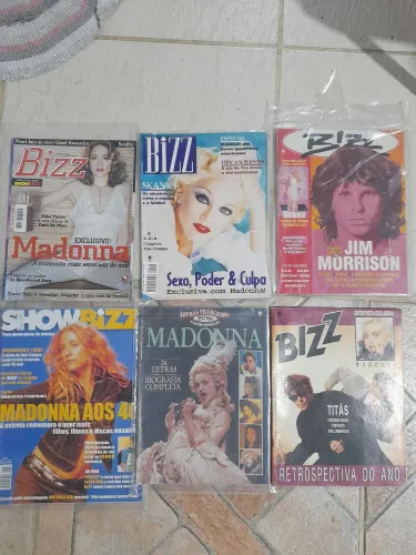 Madonna lote Revistas