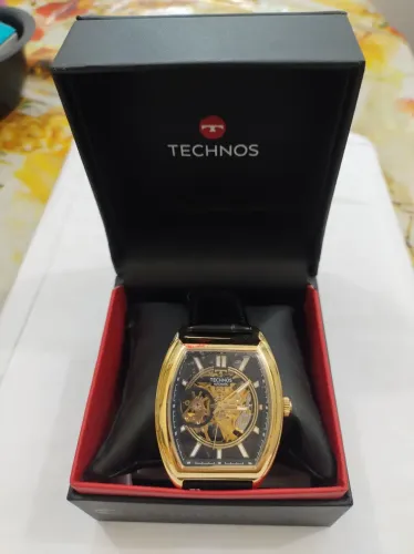 Relógio Technos automático original novo.