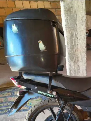 Suporte Baú TVS Mottu Chapam